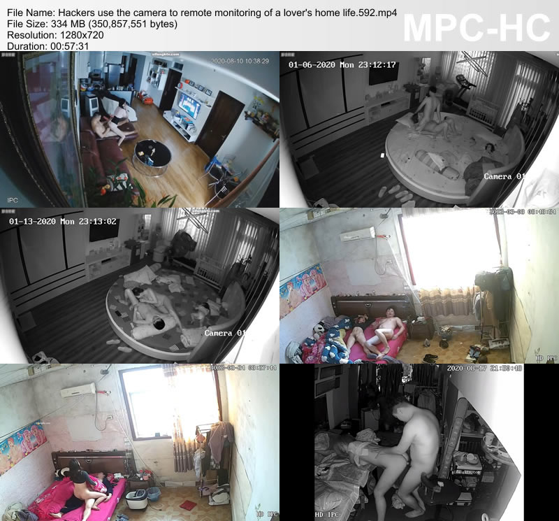 Hackers use the camera to remote monitoring of a lover's home life.592